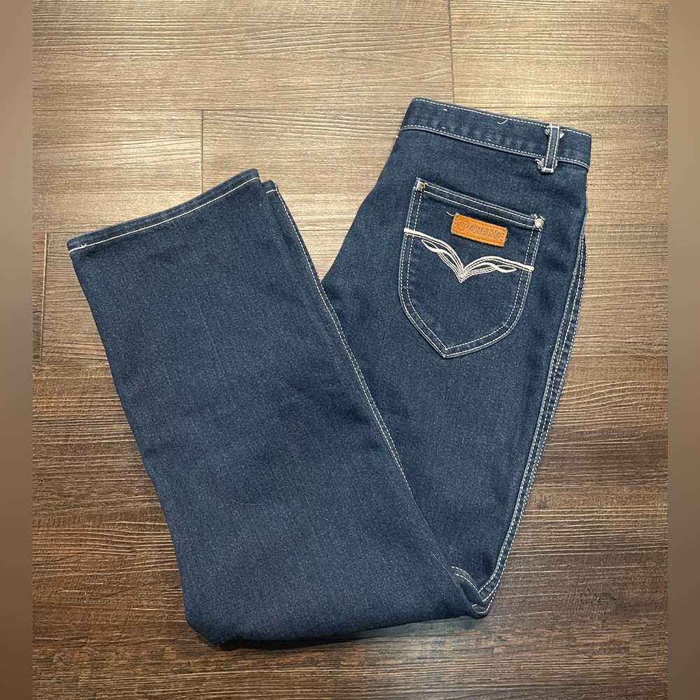 Vintage‎ PS Gitano Women’s Jeans Dark Wash Size 12 Short Excellent Cond